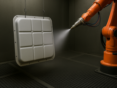 Batteriewannen und Gehäuse mit Zinklamellen Brandschutz beschichtet für thermische Sicherheit